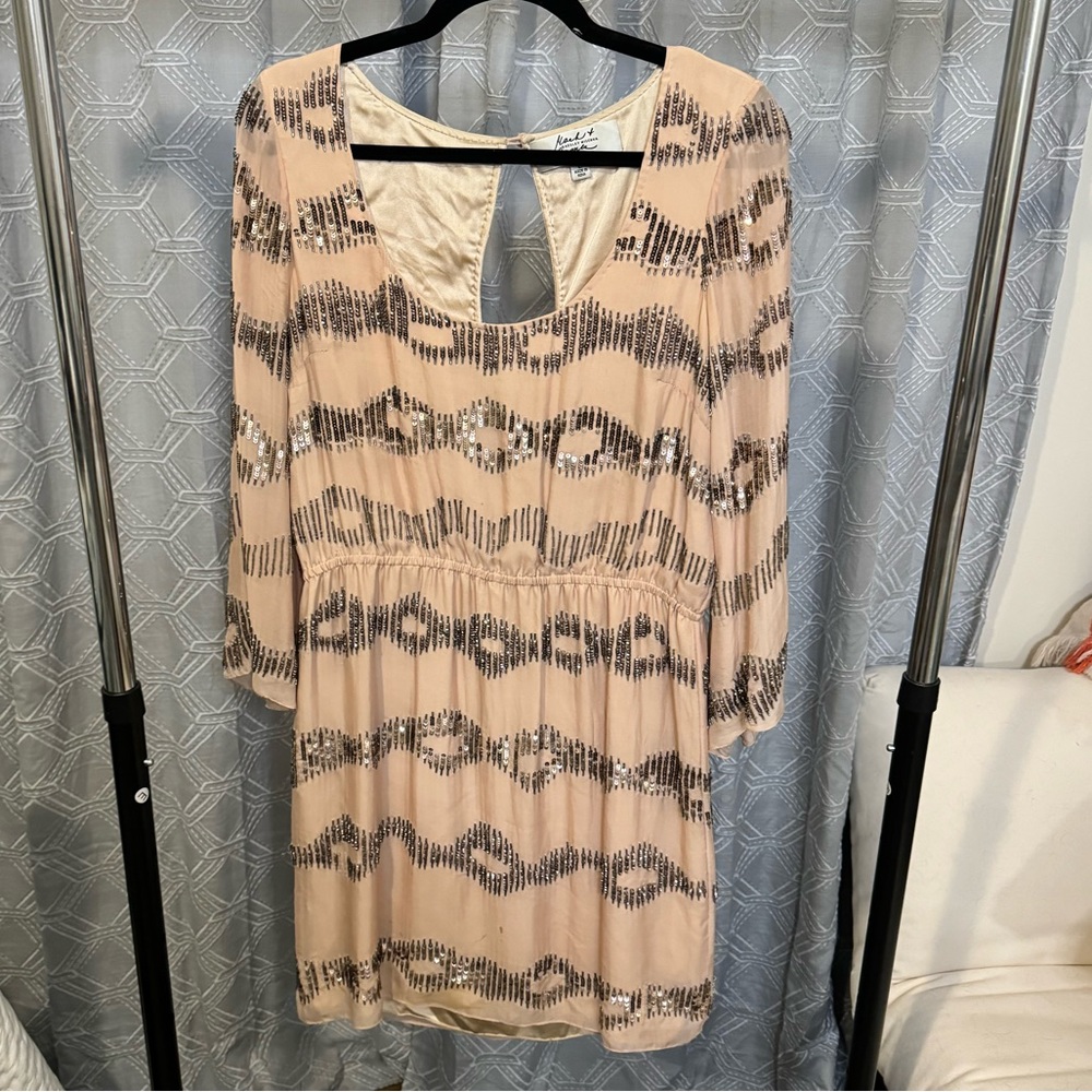 Badgley Mishka Sequin Dress Size L